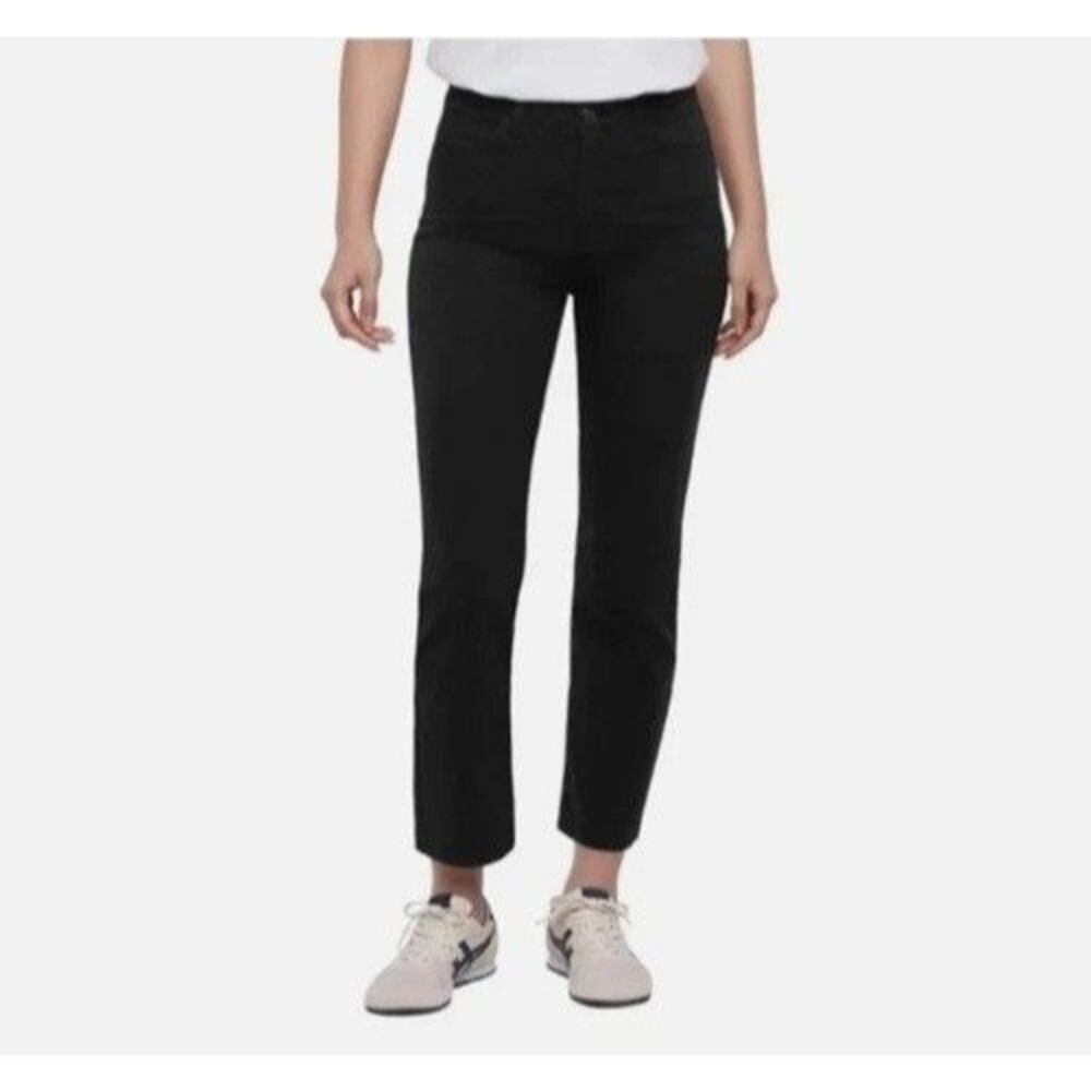 Express Womens Jeans Size 4 High Rise Straight Ankle Jeans Black 28 Item 1936731